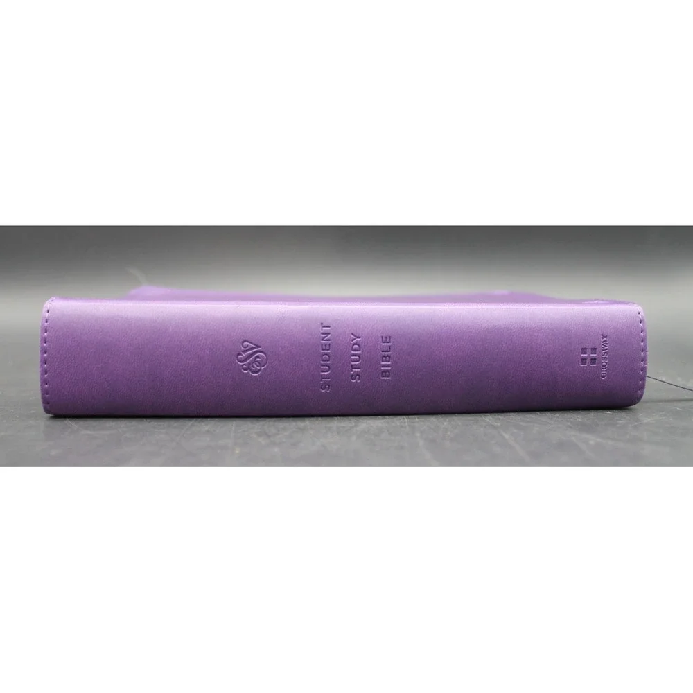 ESV Student Study Bible Purple TruTone Crossway English Standard Version Bible